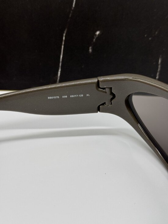 NEW BALENCIAGA BB0157S 008 BROWN UNISEX SUNGLASSES BALENCIAGA EYEWEAR